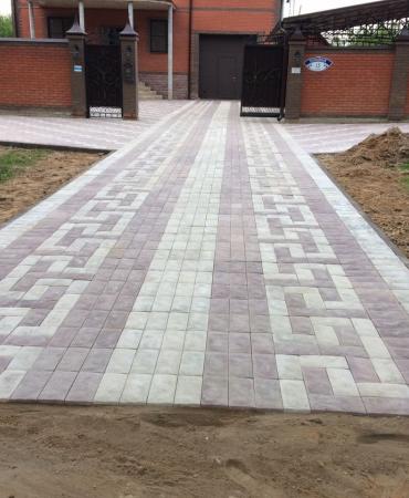Укладка тротуарной плитки