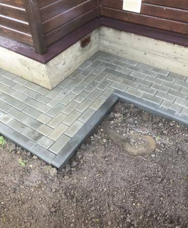 Укладка тротуарной плитки