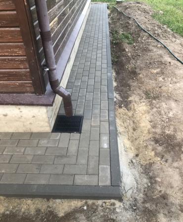 Укладка тротуарной плитки
